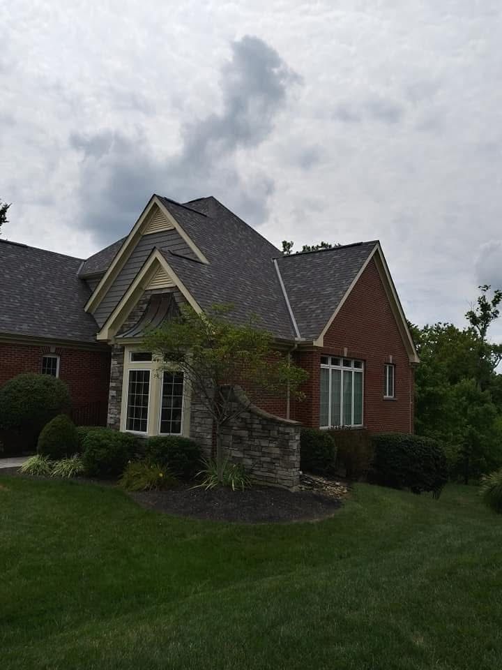 Copper roofing installation for Precious Roofing in Madeira, OH