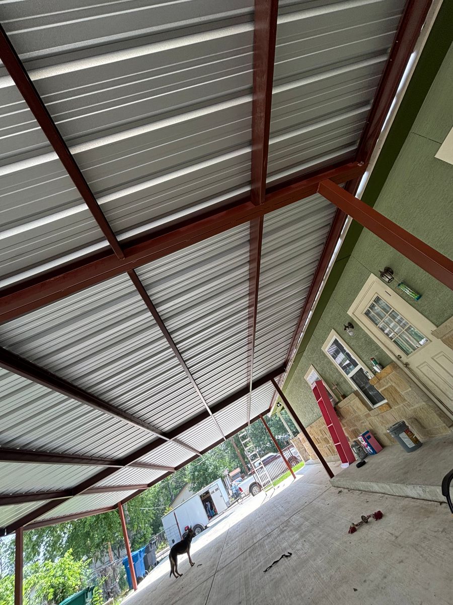 Car Ports for Ornelas Metal Roofing in San Antonio, TX