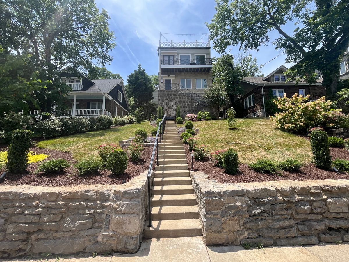 Retaining Wall Construction for Real Deal Lawn Care in Goodlettsville, TN