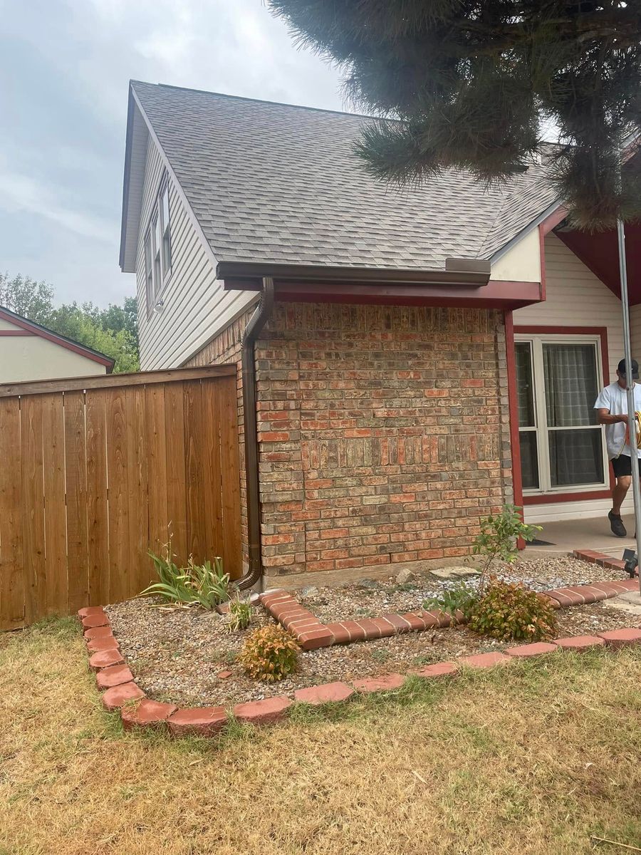 Gutter Repair for Skyline Gutters & Co in Yukon, OK