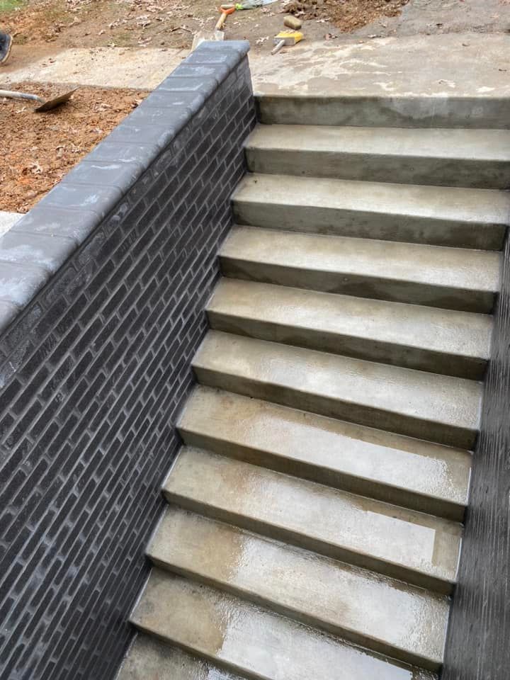 Step Installation for RDR Landscaping in Baltimore, MD