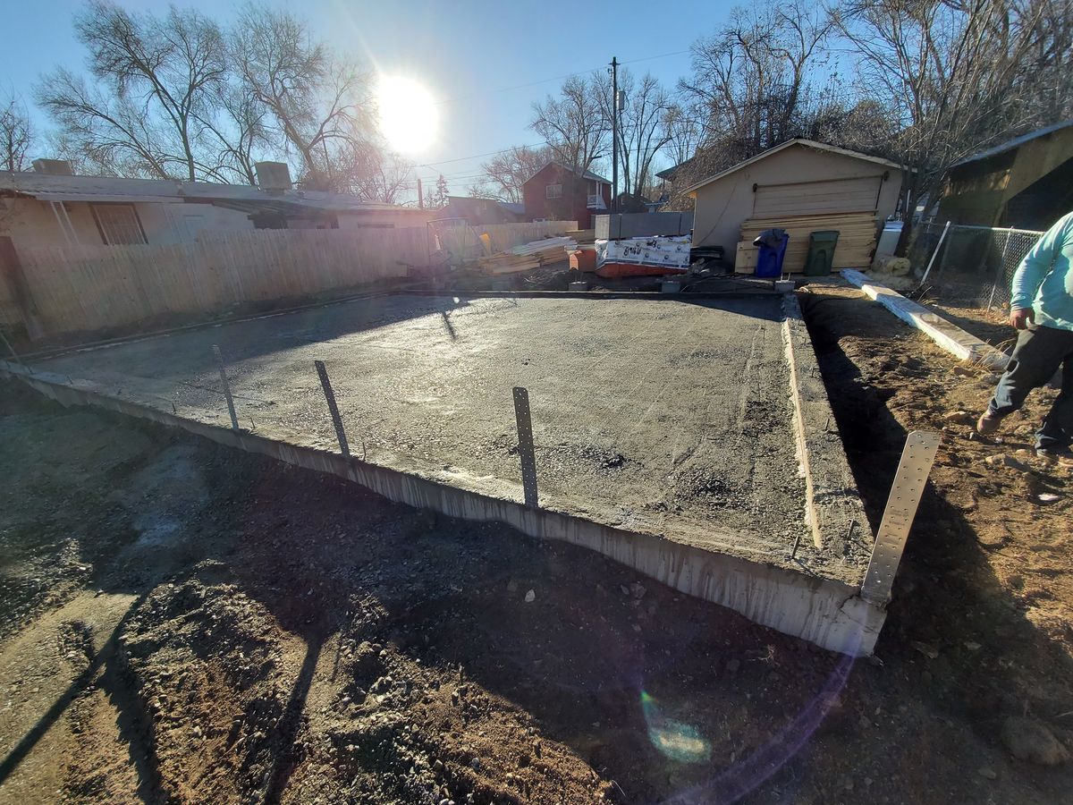 Concrete Foundations for RGZ Contracting in Prescott Valley, AZ