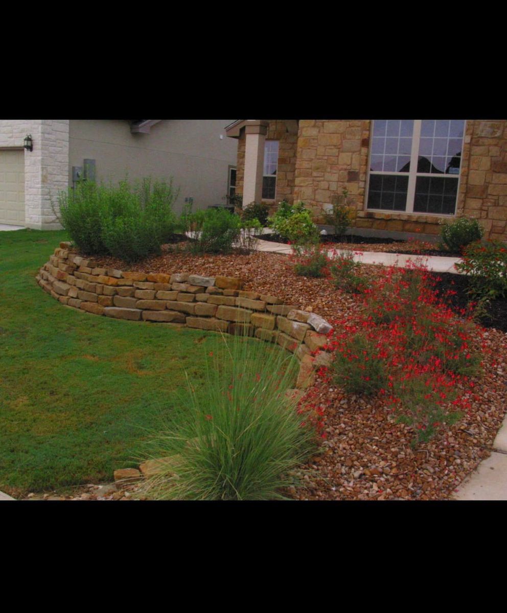 Mulch Installation for DR Landscape in San Antonio, TX