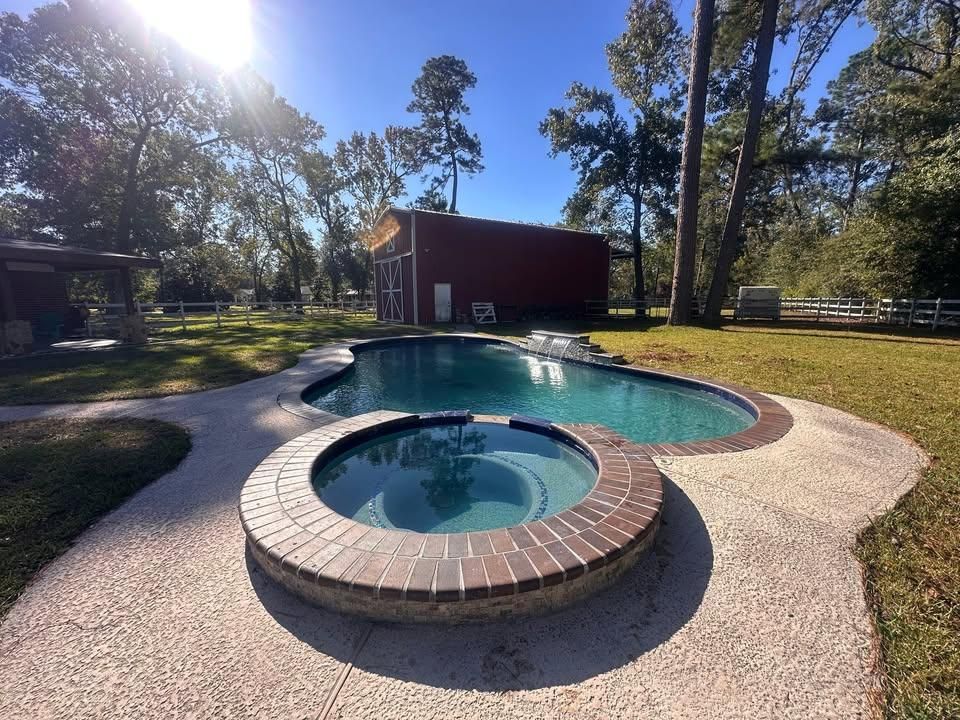 Pool Deck Paving for 123 Pool Renovations in Houston, TX