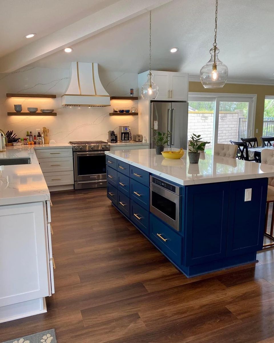 Whole Interior Remodels for J Mechling Construction in Huntington Beach, CA