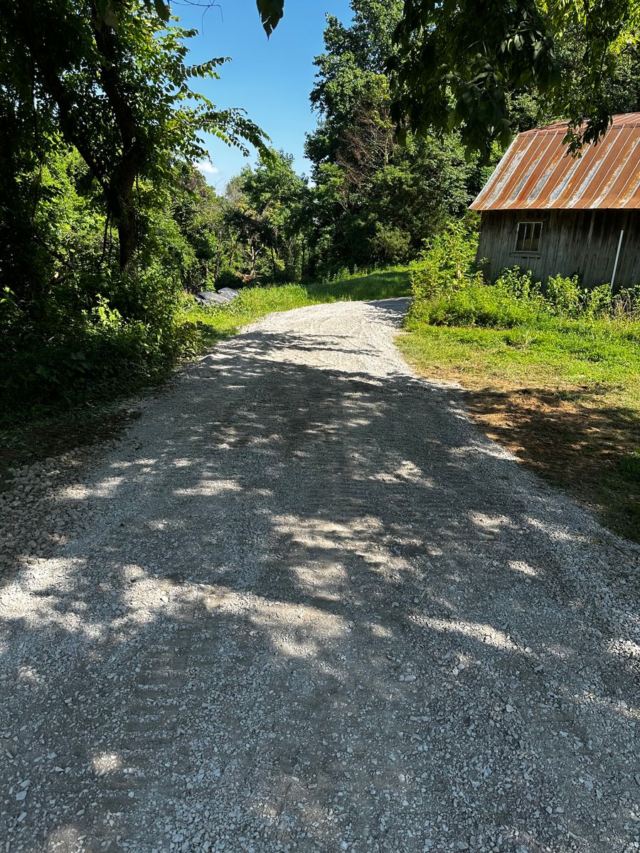 Gravel Driveway Construction for Ground Worx in Lebanon, TN