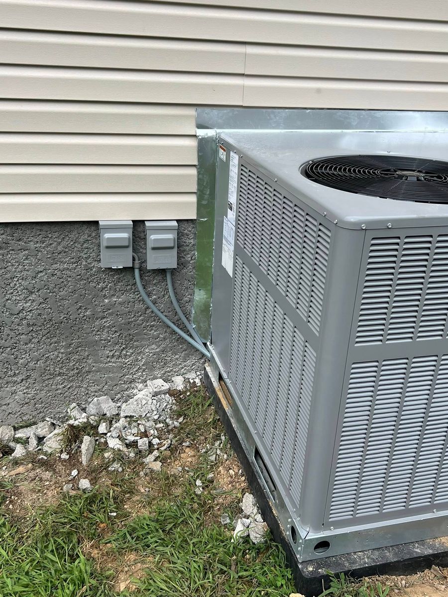 Installation of HVAC Systems for Paul Proffitt Heating & Air in LaFollette, TN