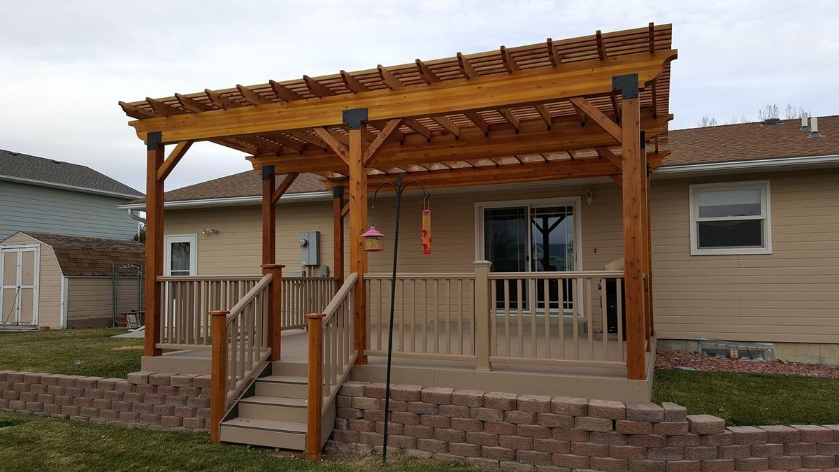 Pergolas for JMH Construction in Billings, MT