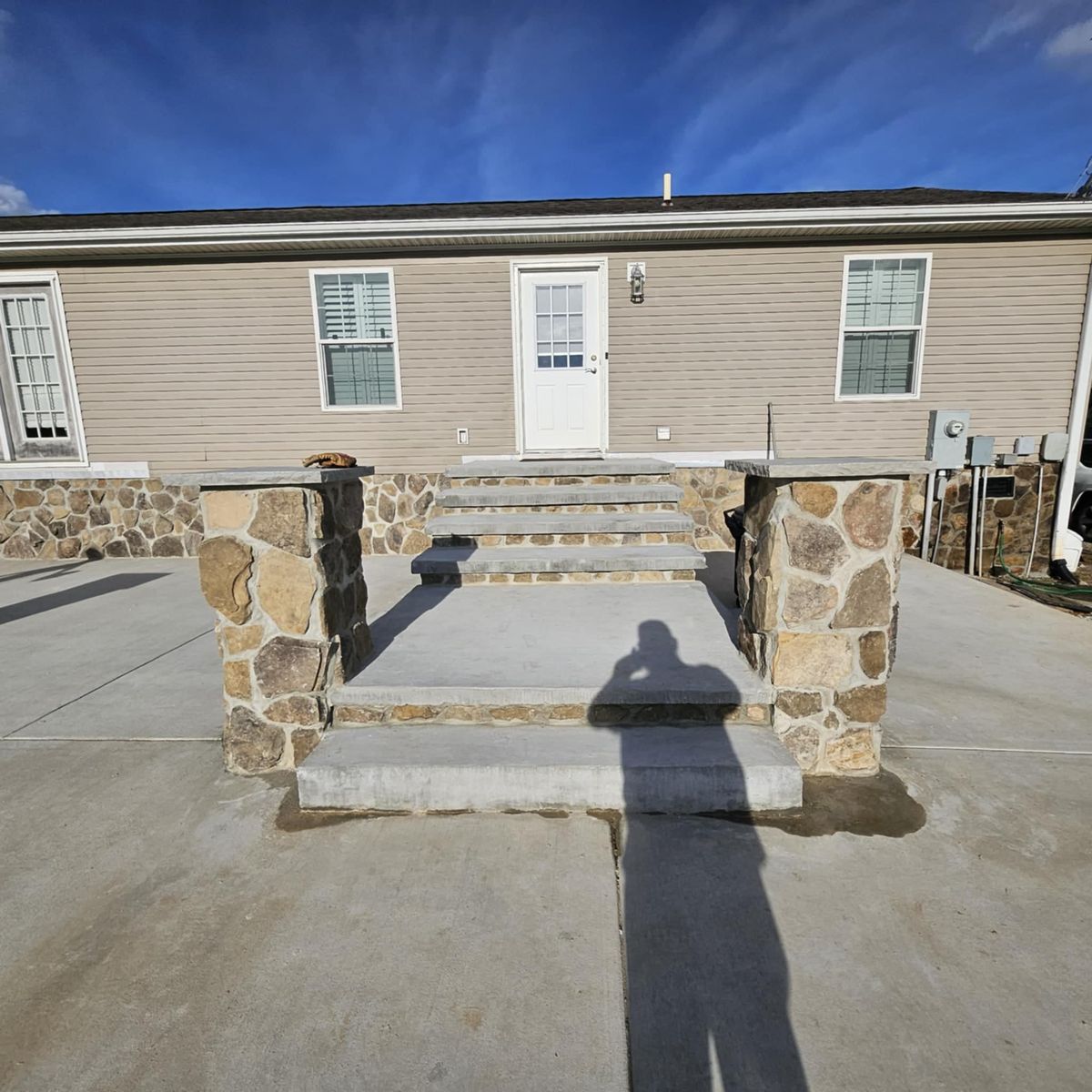 Masonry for Miilan Construction in Boonville, NC