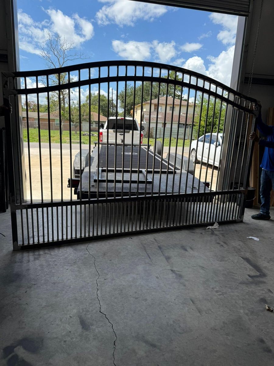 Iron Fencing for Kingdom Fence in Houston, TX