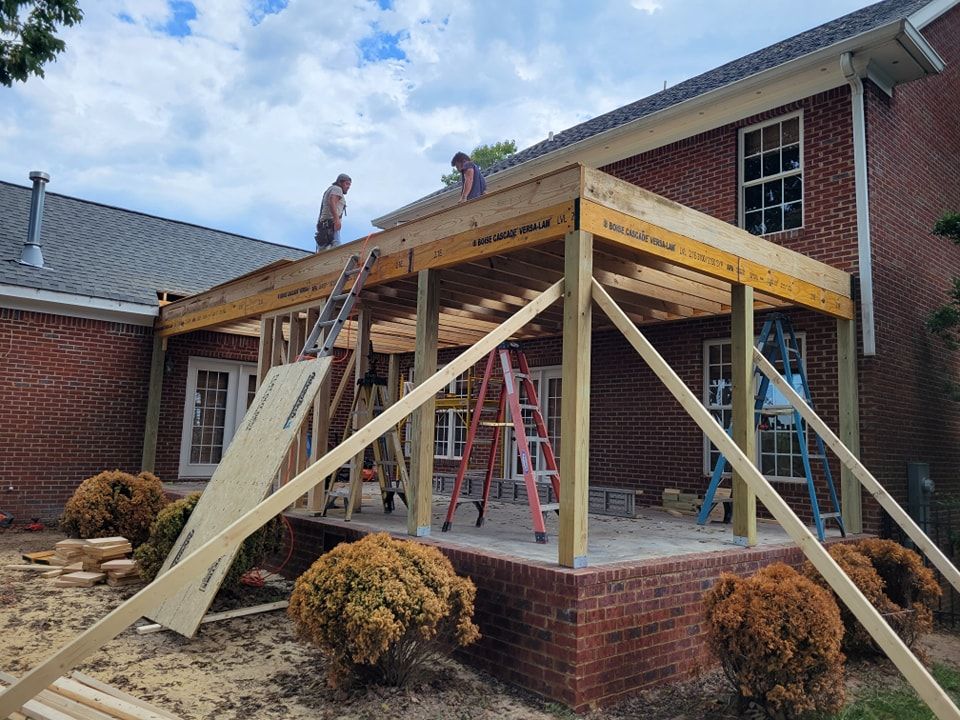 Deck & Patio Installation for T. Owen Henshaw Construction in Chattanooga, TN