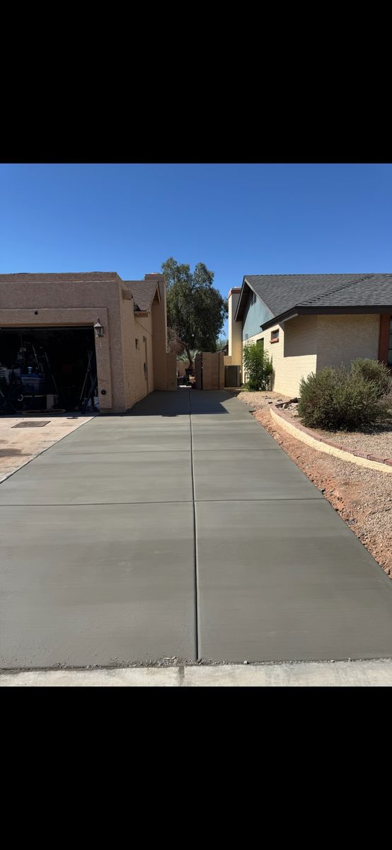 Concrete Slab Construction for Gaitan Custom Concrete in Gilbert, AZ