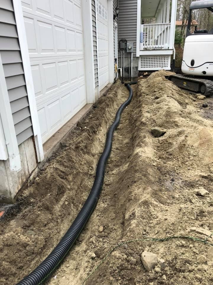 Site Preparation for Staruk Trucking & Excavation Inc. in Uxbridge, MA