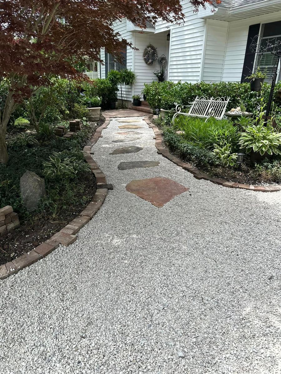 Walkway Construction for Matteo Hardscapes in Towson,  MD