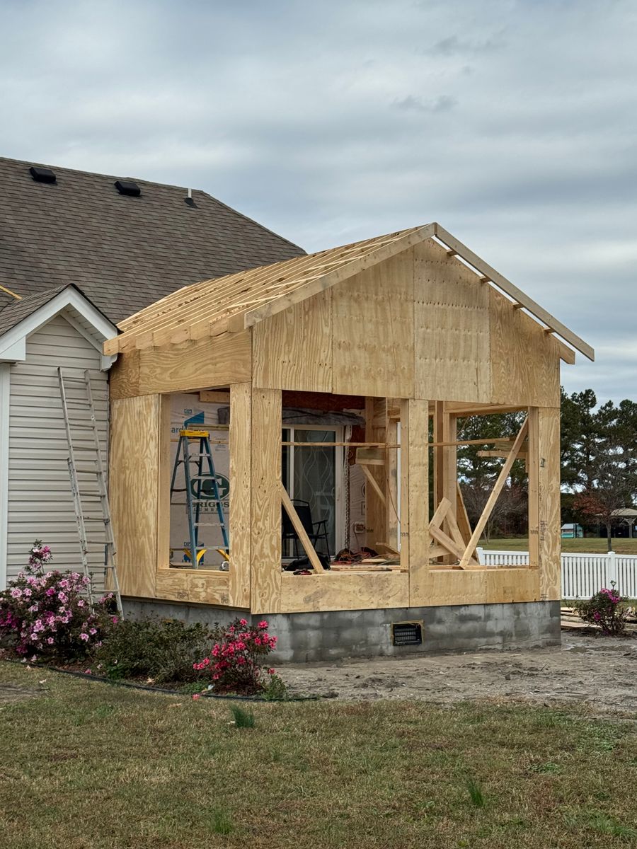 Carpentry for Salt Side Construction in The Outer Banks, NC