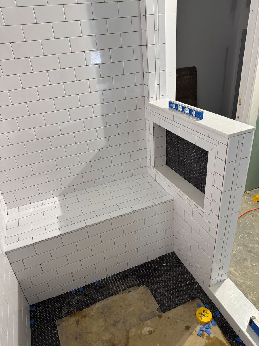 Tiling for Cartecay River Flooring/ Tile showers  in Ellijay, GA