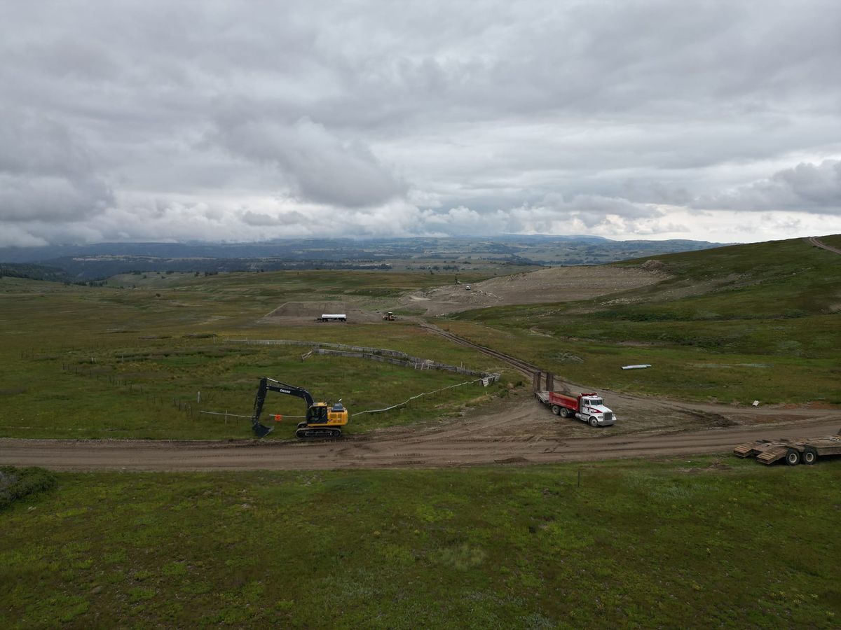 Land Grading for DL Dirtworks LLC in Ephraim, UT