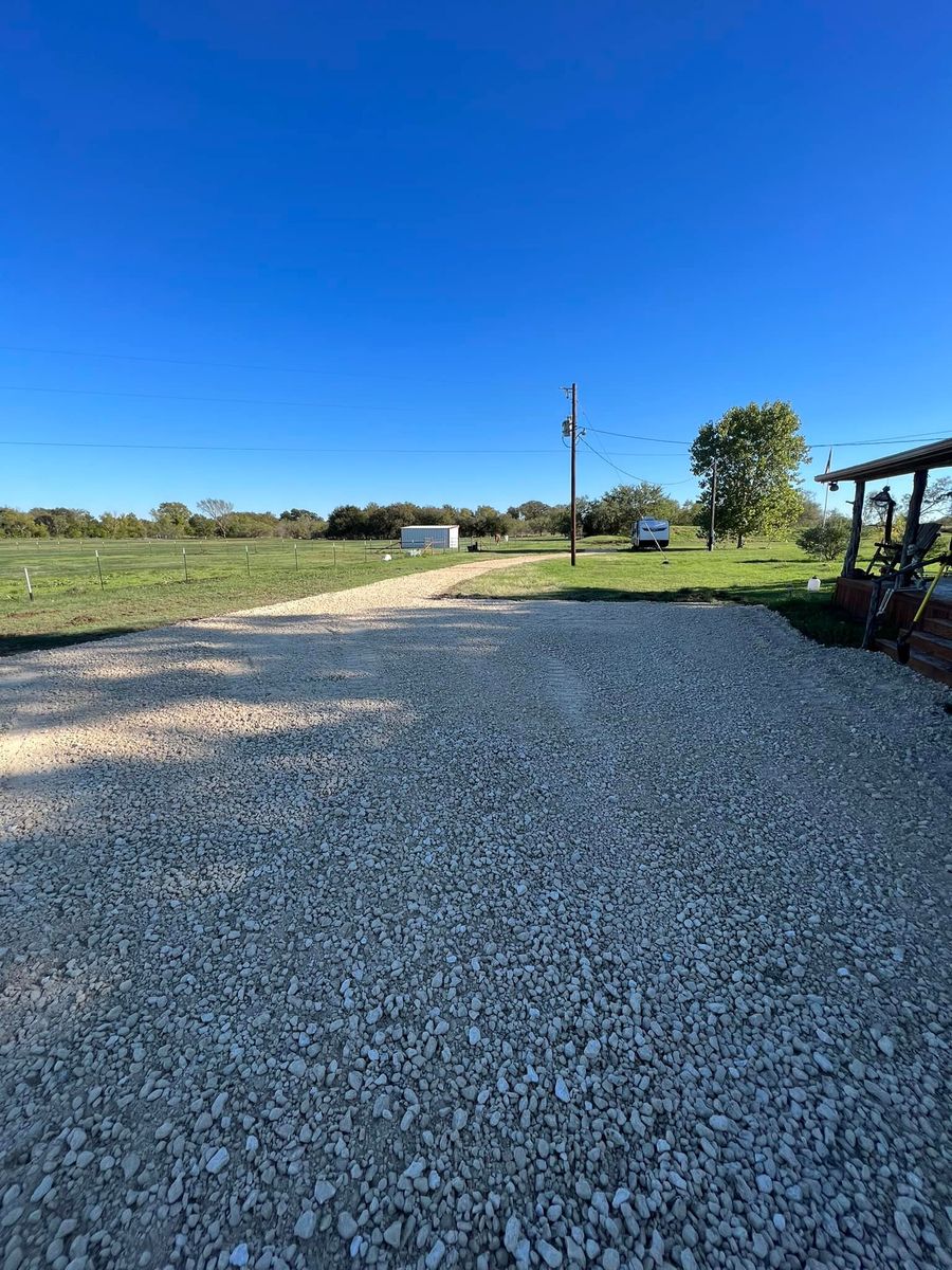 Site Grading for NTX Outdoors in Arlington, TX
