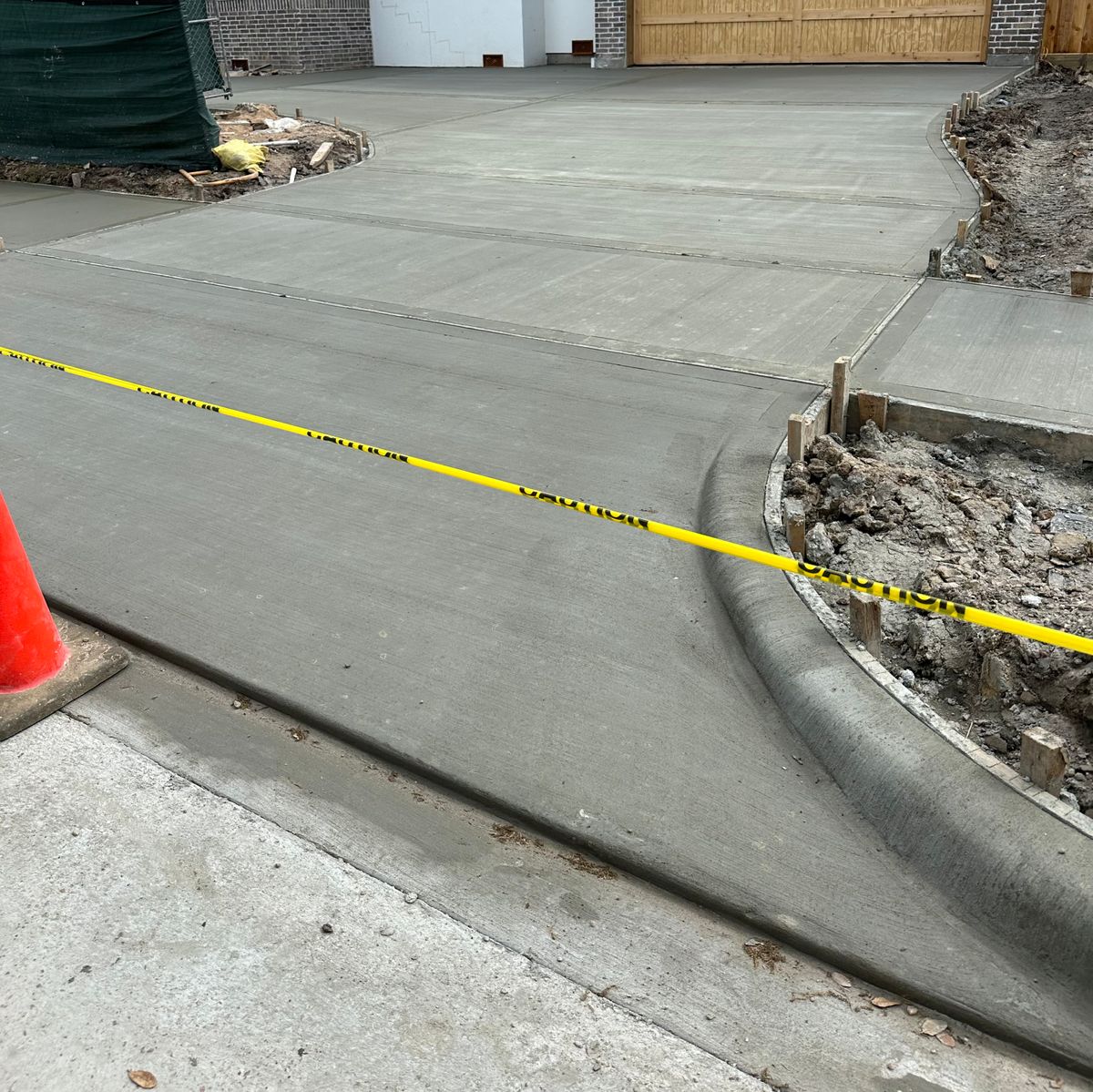 Driveways for BigTex Concrete Construction in Houston, TX