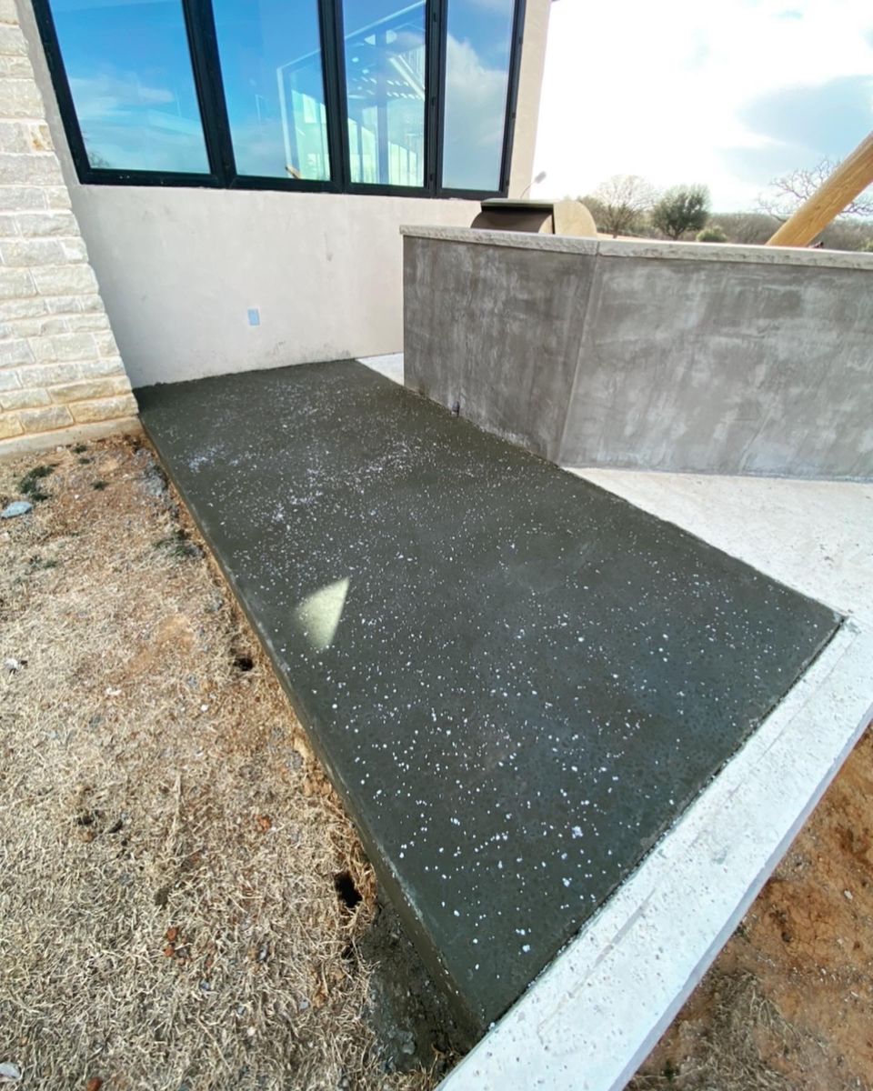 Decorative Concrete for G2 Custom Concrete in Dallas, TX