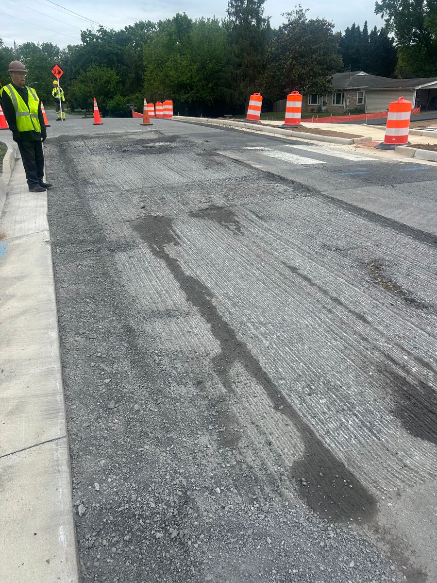 Milling for James R Carter Paving in Roanoke, VA