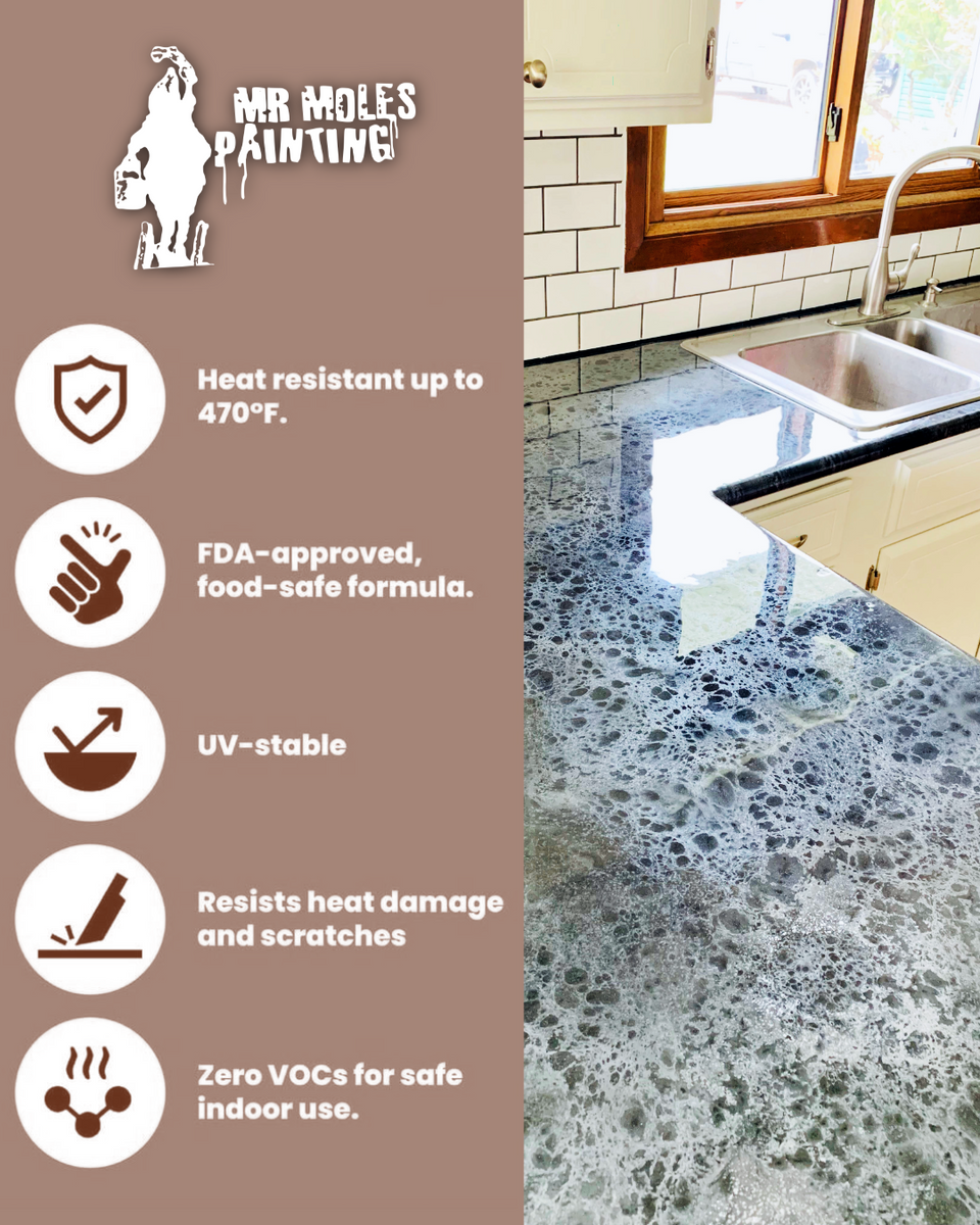 Epoxy Countertops for Mr. Mole's Painting in Bemidji, MN