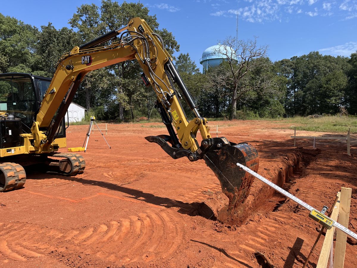 Residential Site Preparation for Beauchamp Construction in Athens, GA