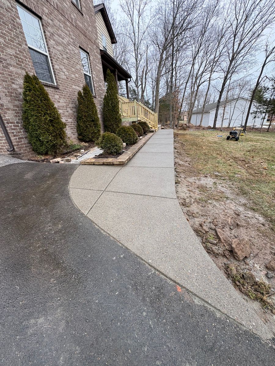 Concrete Sidewalks for Premier Concrete Scapes in Murfreesboro, TN
