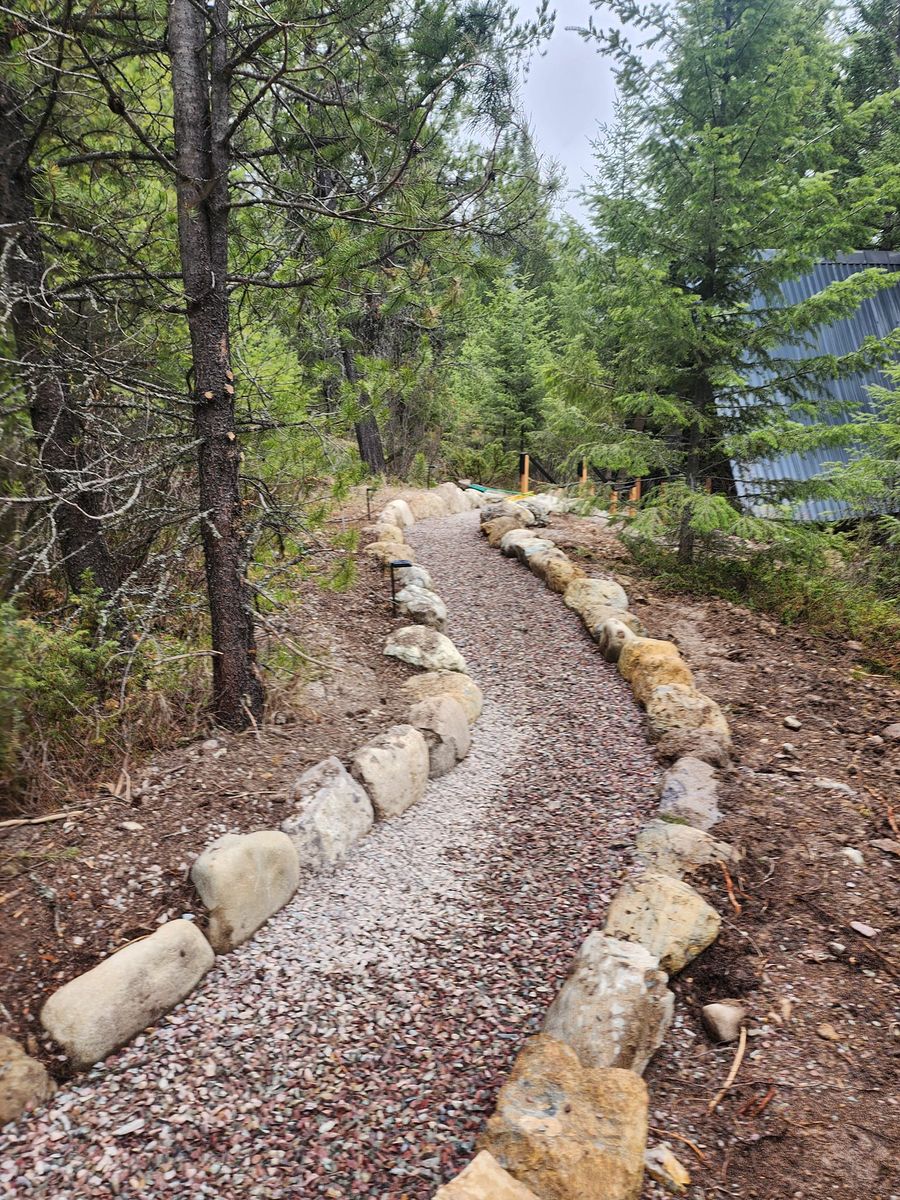 Retaining Wall Construction for Bull Mountain Stoneworks & Excavation in Kalispell, MT