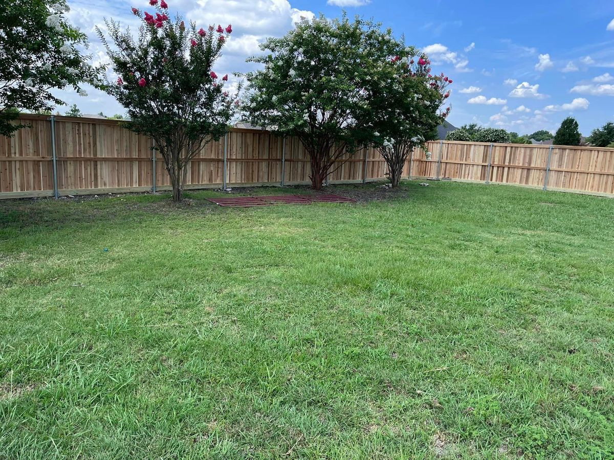 Fence Installation for JSL Woodworks and Contracting in Midlothian, TX