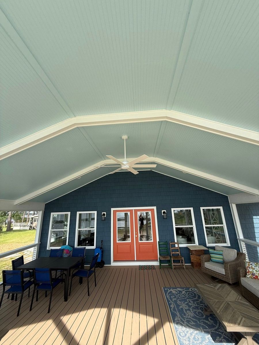 Deck & Patio Installation for Hudnell Construction in Belhaven, NC