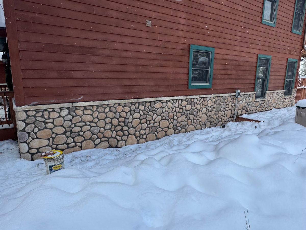 stamped concrete for EHJP Masonry in Silverthorne, CO