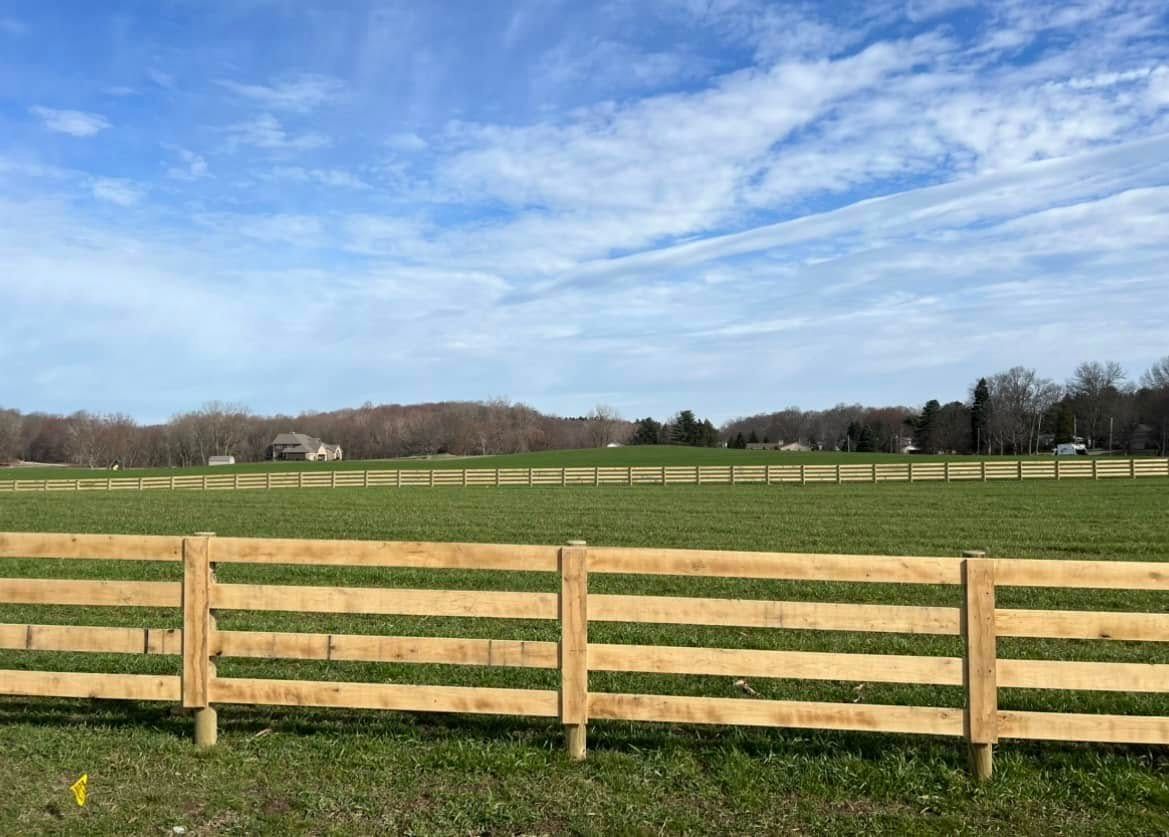 Fence Installation for Double H Fencing in Hartville, OH