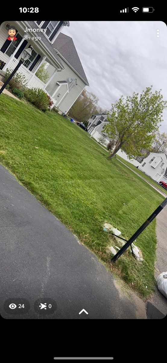 Mowing for G&M Property Service in Attleboro, MA