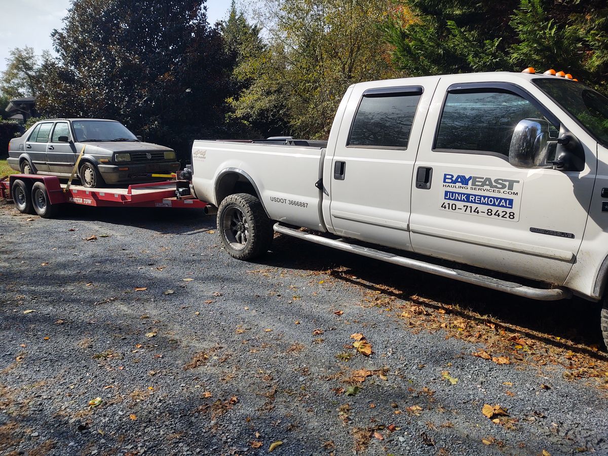Hauling for Bay East Hauling Services & Junk Removal in Grasonville, MD