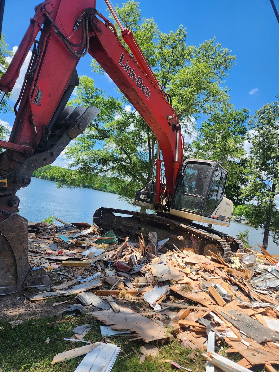 Skid Steer Work for Tri Services in Milledgeville, GA