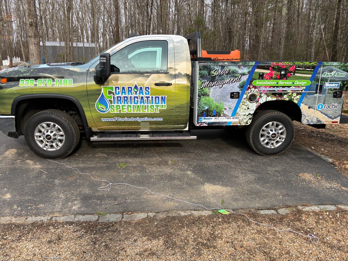 Snow Plowing and Snow Management for F Carias Irrigation Specialist INC in Southborough, MA