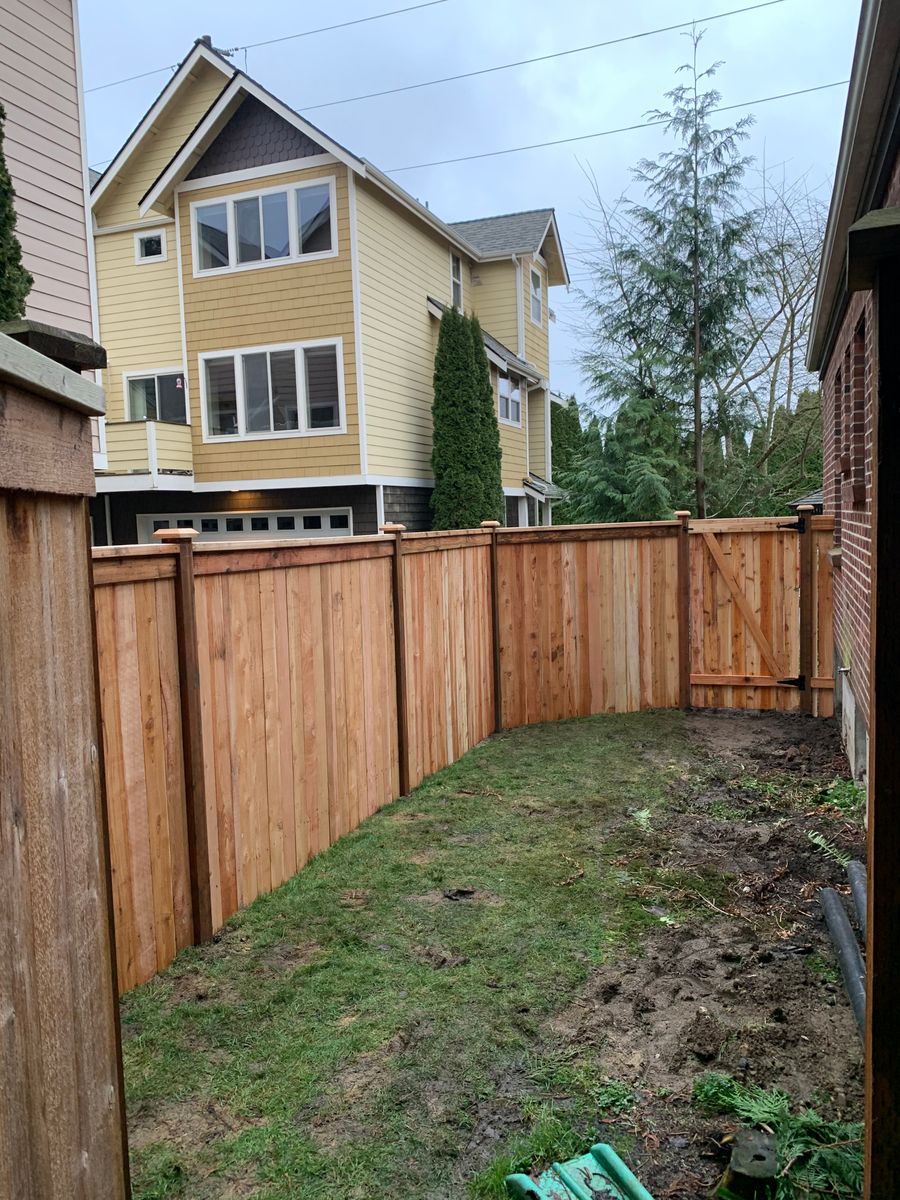 Fencing for SAW Enterprises  in Arlington, WA