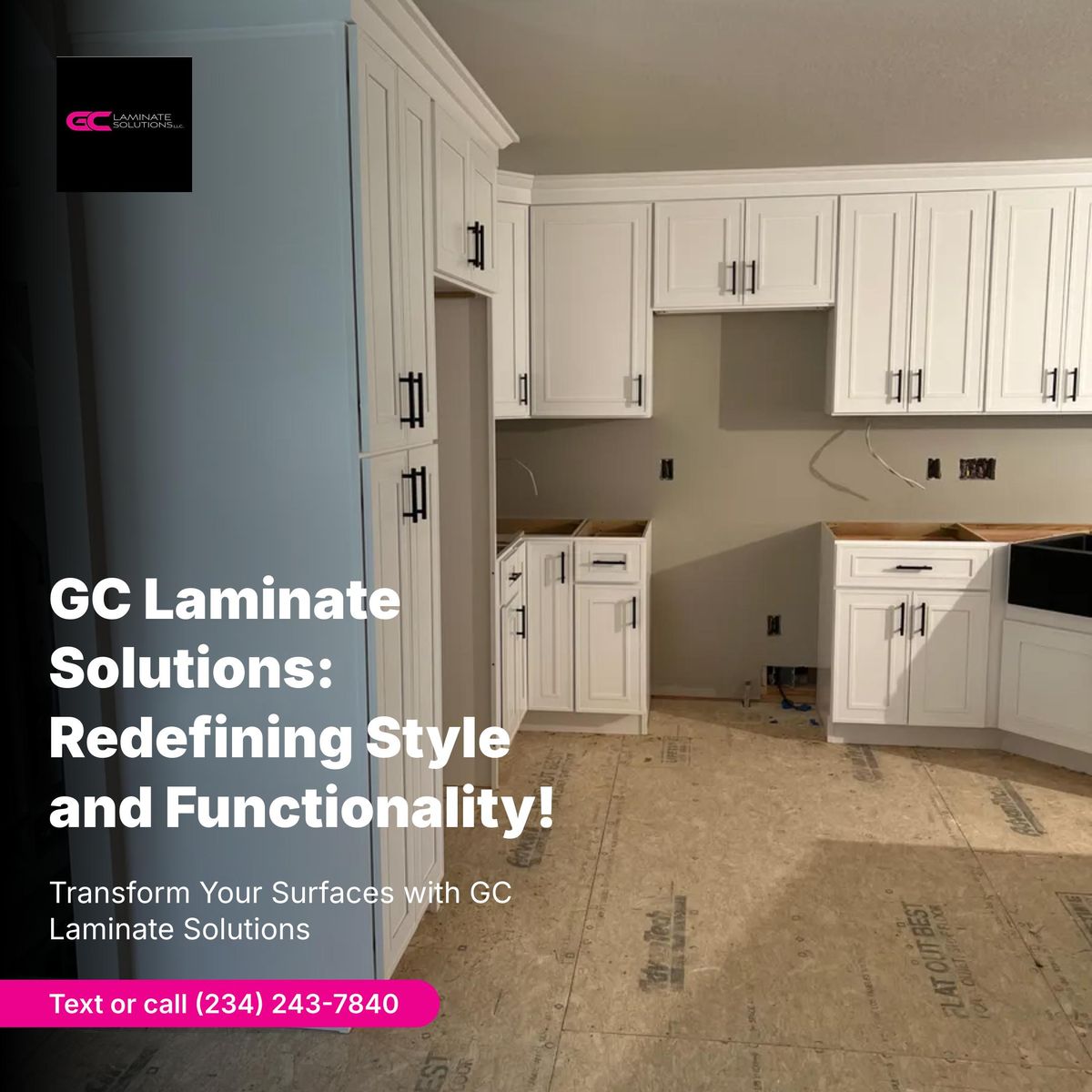 Cabinetry (Residential and commercial) for GC Laminate Solutions in Lordstown, OH