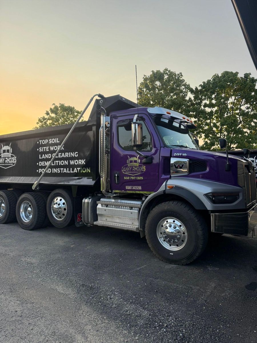 Demolition for Danny Rhodes Trucking & Excavation in Shepherdsville, KY