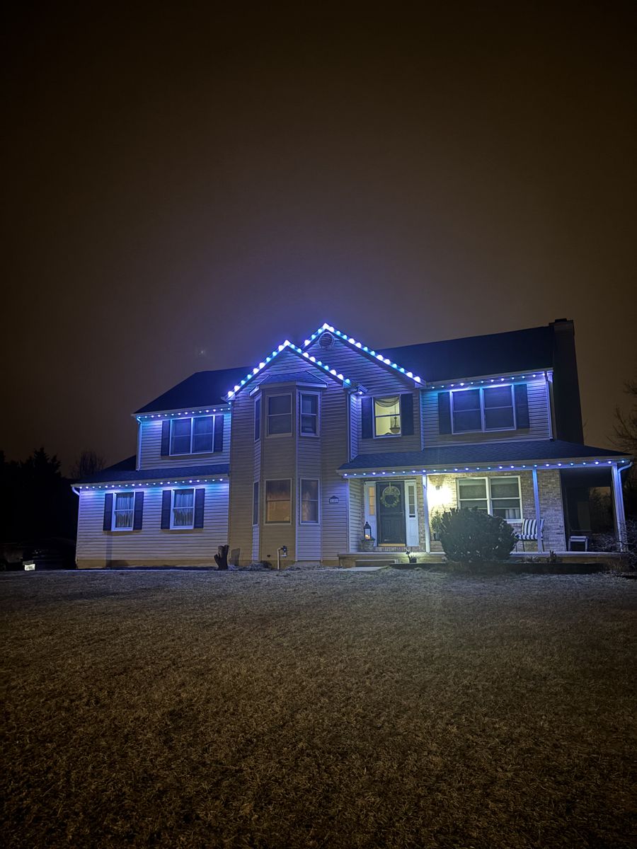 Permanent Lighting for Happy Holiday Christmas Lighting in Mullica Hill, NJ