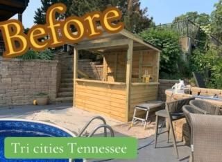 Deck Staining and Sealing for DB Pro Painting in Telford, TN