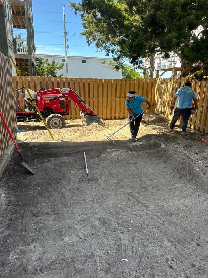 Landscaping for Carolina Odd Jobs Inc. in Sneads Ferry, NC