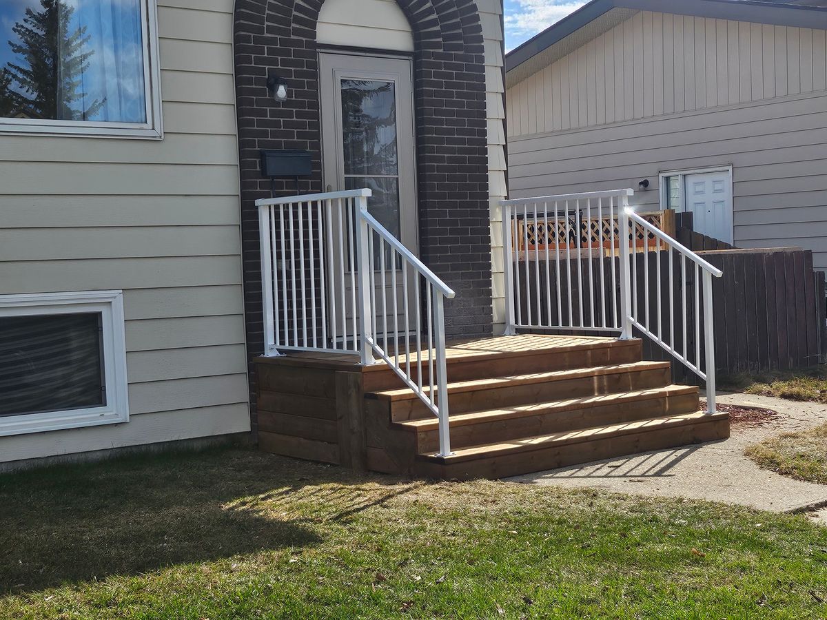 Deck & Patio Installation for Skywalker Contracting Inc.  in Red Deer, Alberta