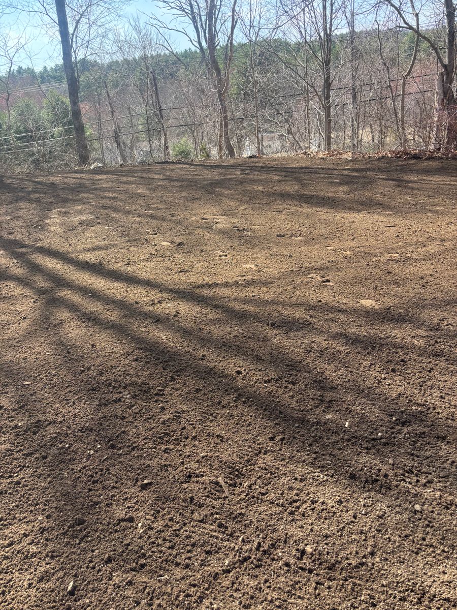 Land Grading for Marty’s Construction INC in Hubbardston, MA