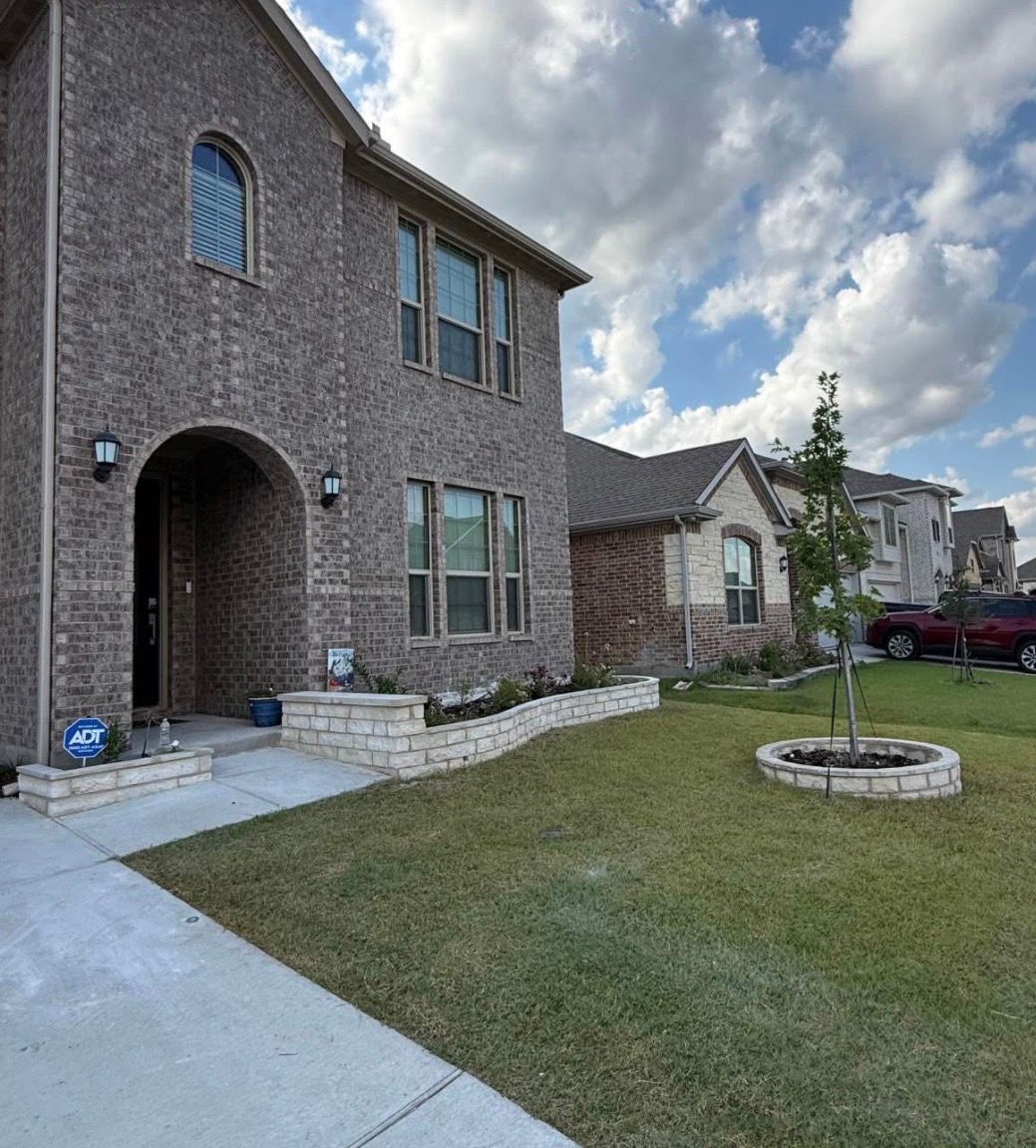 Leveling for North Texas Groundscaping in Frisco, TX