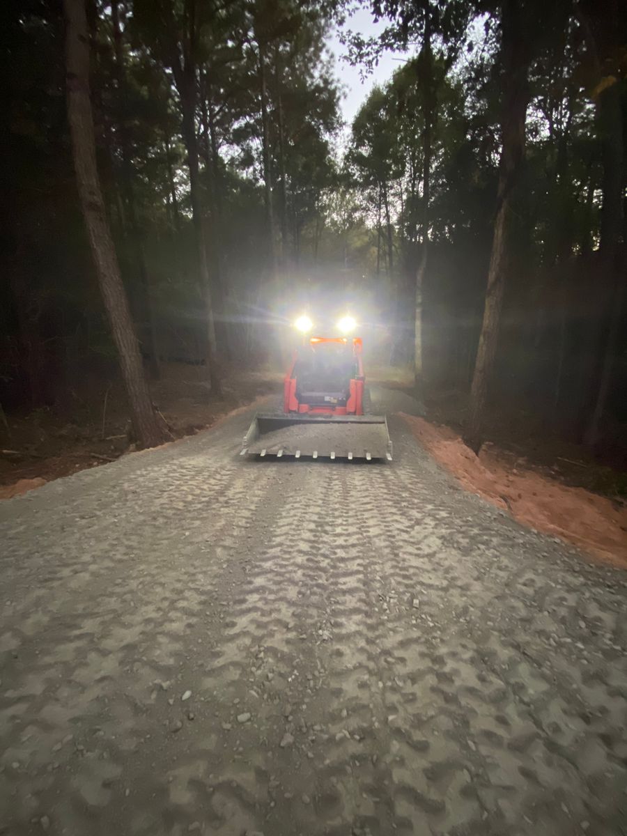 Site Preparation for Upchurch Property Management in Carthage, NC