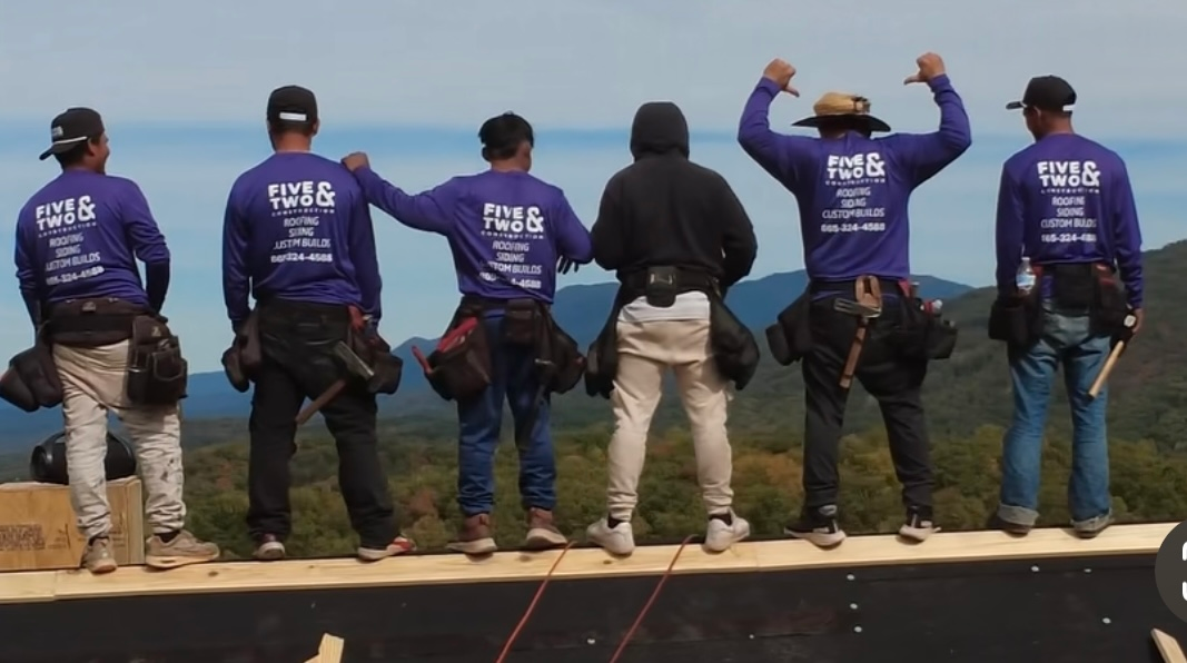 Roofing Replacement for Five & Two Construction in Maryville, TN