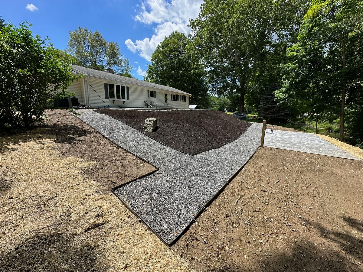 Walkway building for NK Landscaping LLC in Dutchess County, NY