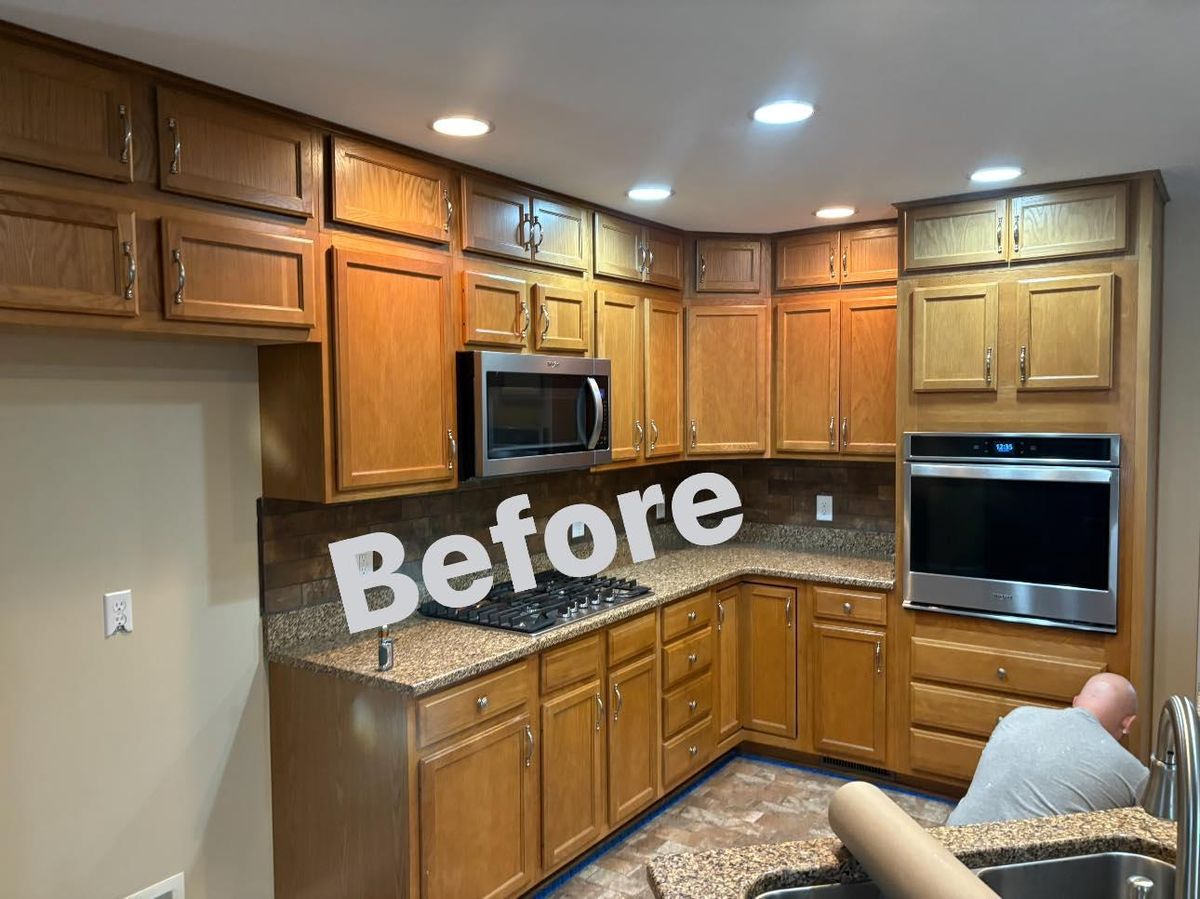 Kitchen and Cabinet Refinishing for NXT Generation Painting in Cookeville, TN